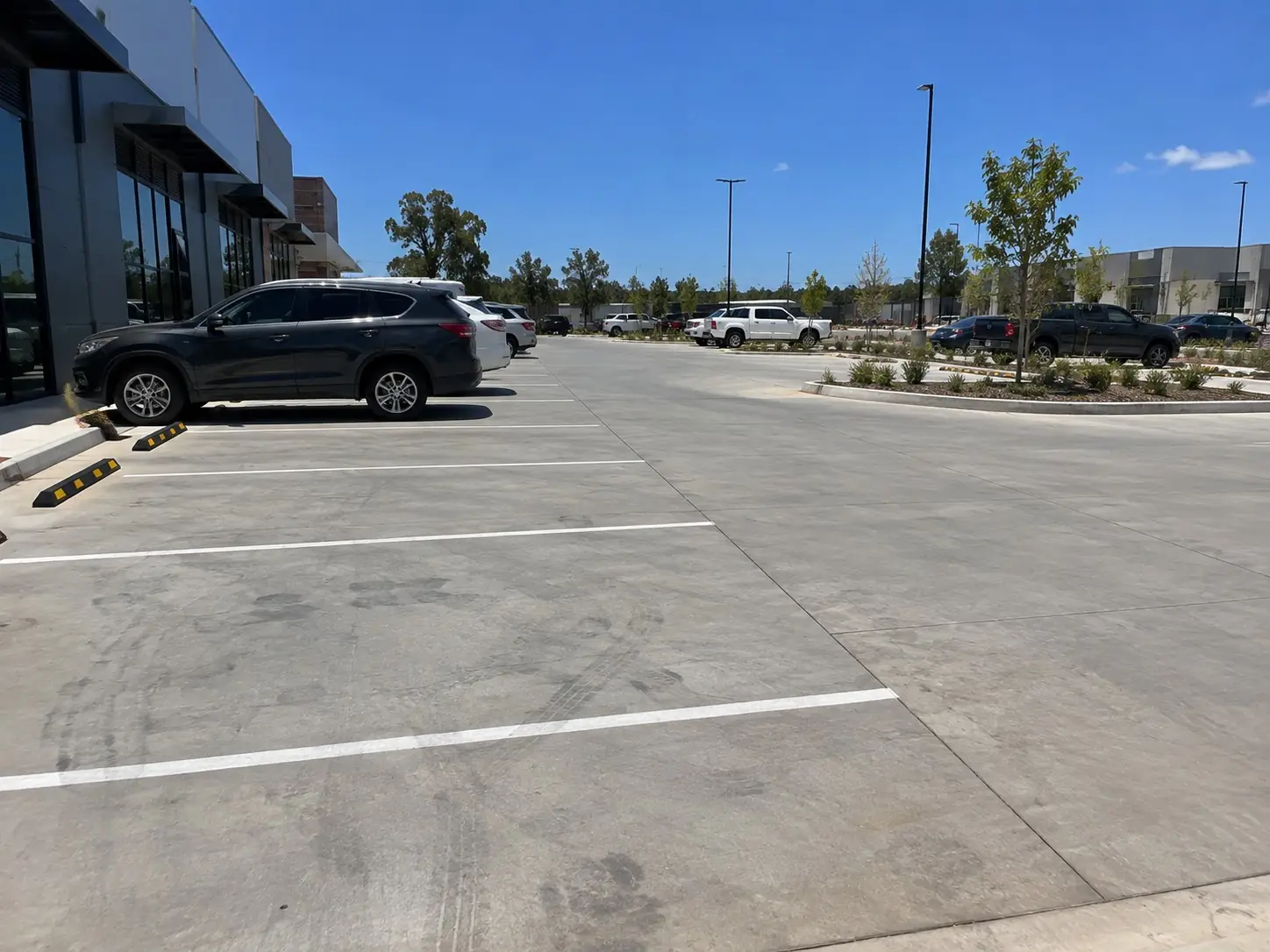 Concrete Car Park in Darwin