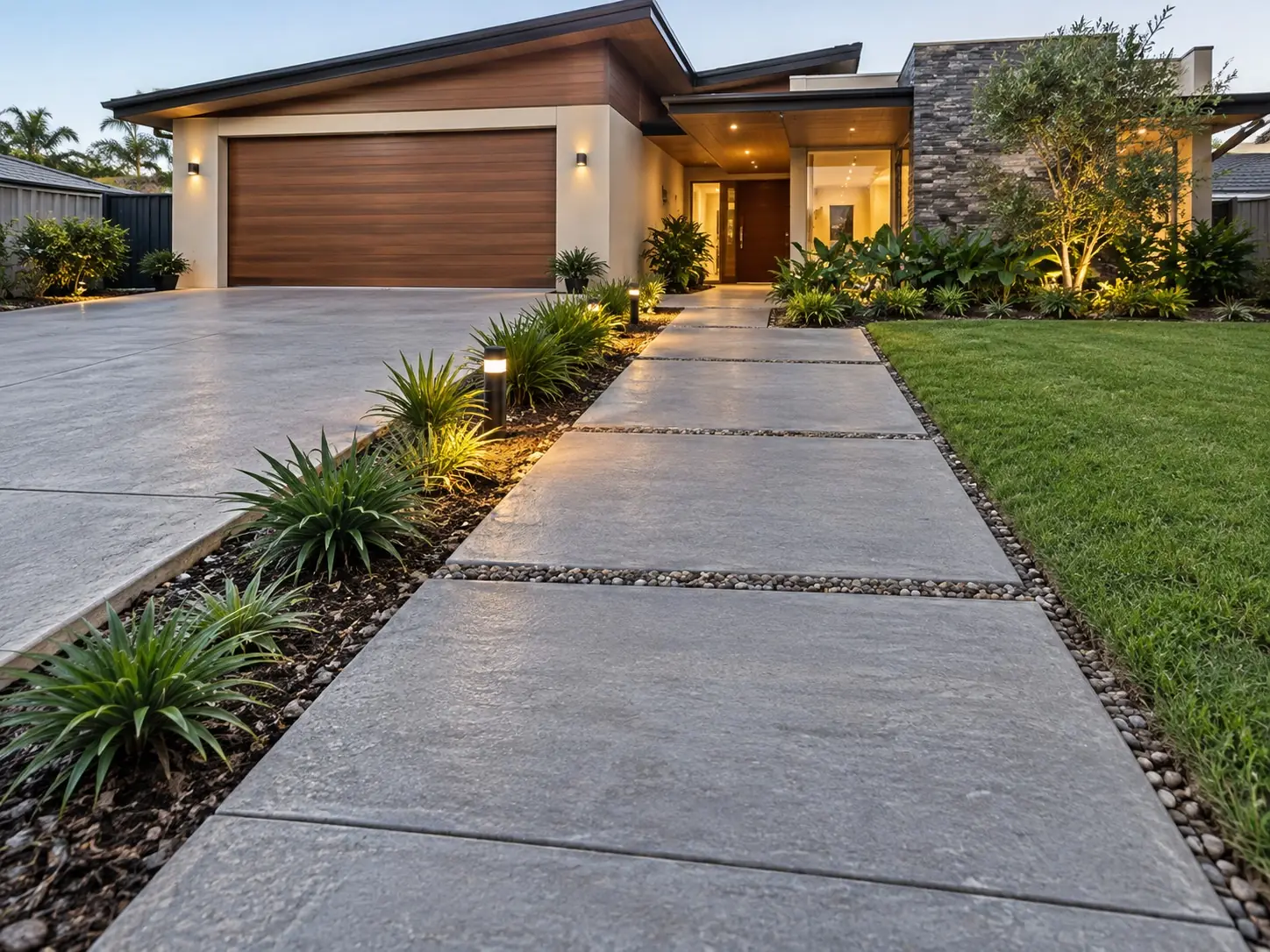 Concrete Footpath in Darwin