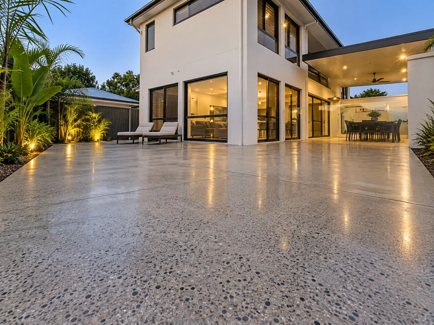 Polished concrete in Darwin
